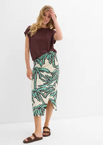 Oversize triko s pleteným vzhledem • hnědá terakota • bonprix obchod