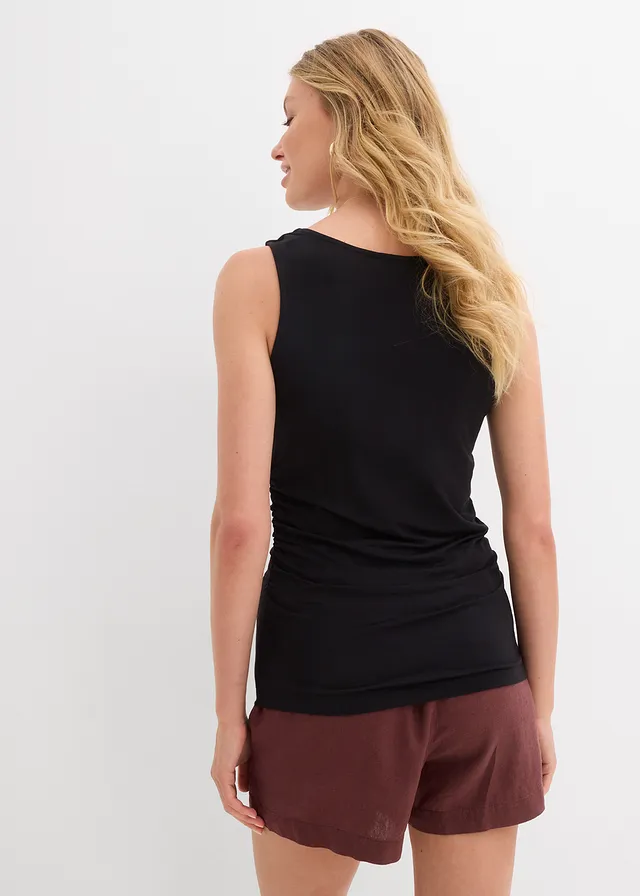 Top doux en viscose extensible • noir • product-page.page-title-suffix