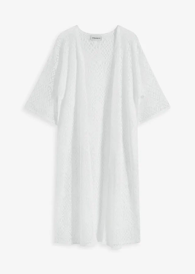 Kimono blouse, Kleur: wit