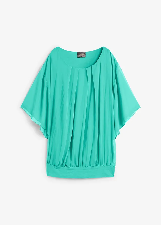 Šifónová tunika s tielkom