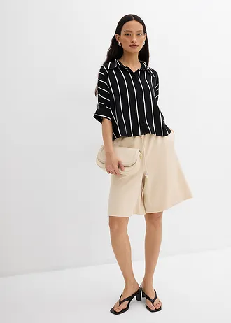 Bermuda Scuba anyagból • kavicsbézs • bonprix áruház