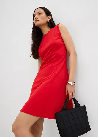 Minišaty z pohodlného materiálu Punto di Roma • červená salsa • bonprix obchod