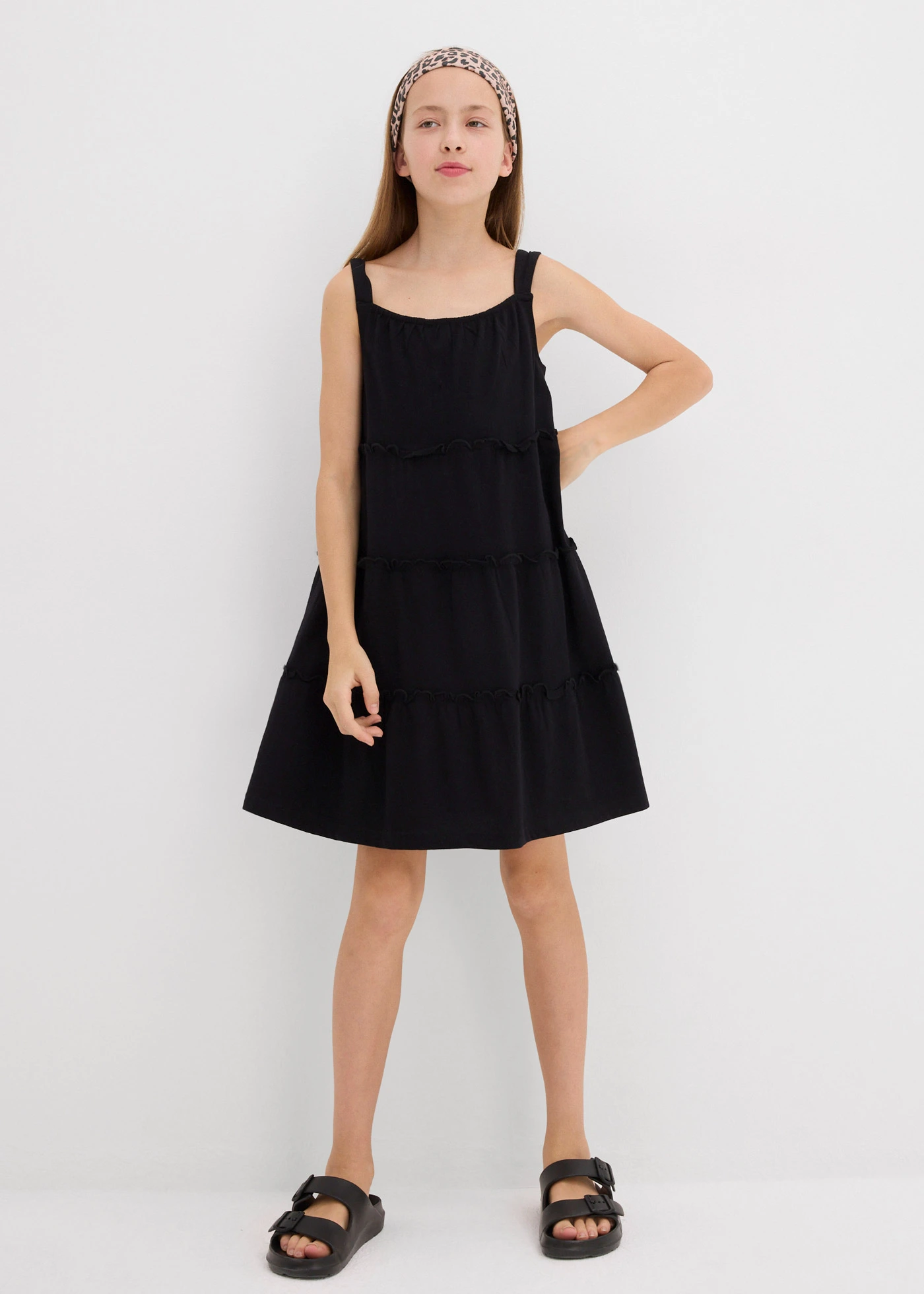 Robe estivale fille • noir • Boutique bonprix