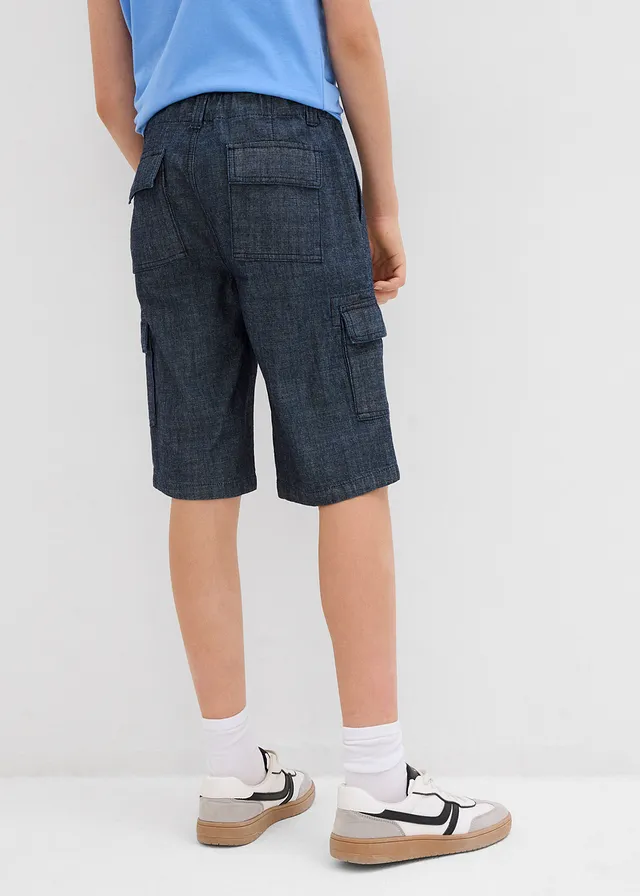 Cargo short, Kleur: donkerblauw