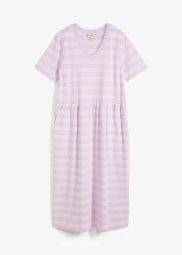 Robe en jersey coton