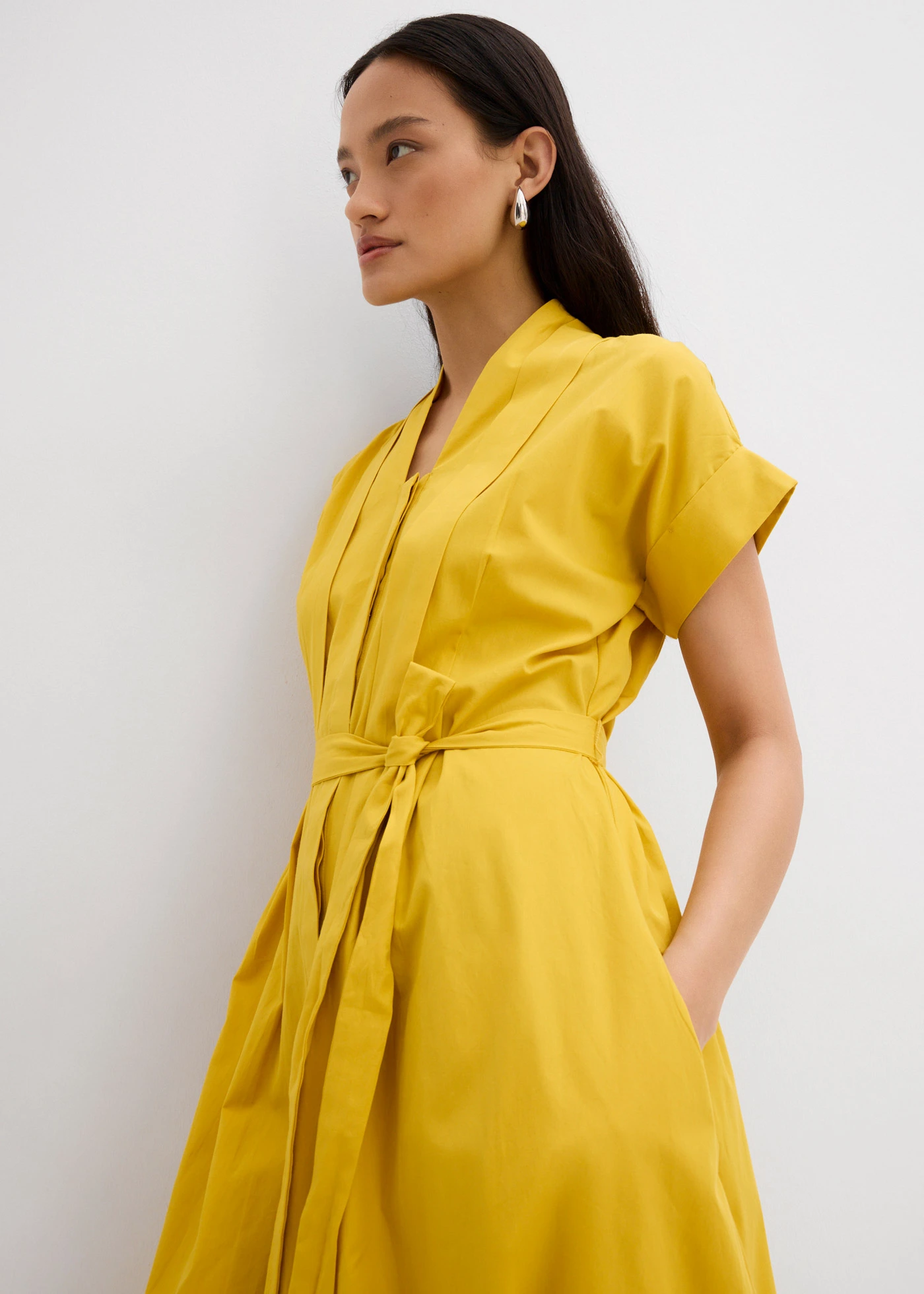 Rozšířené kaftanové šaty • limetkově kari • bonprix obchod