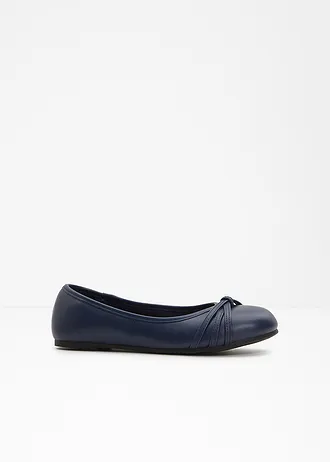 Ballerines largeur confort, Couleur: bleu foncé