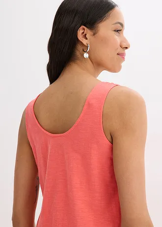 Tílko z čisté organické bavlny • světle lososová • bonprix obchod