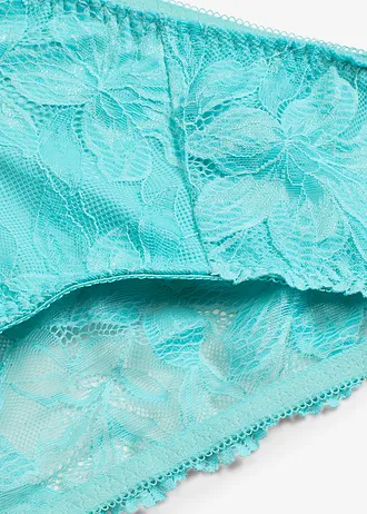 Maxi nohavičky s čipkou • aqua • obchod bonprix