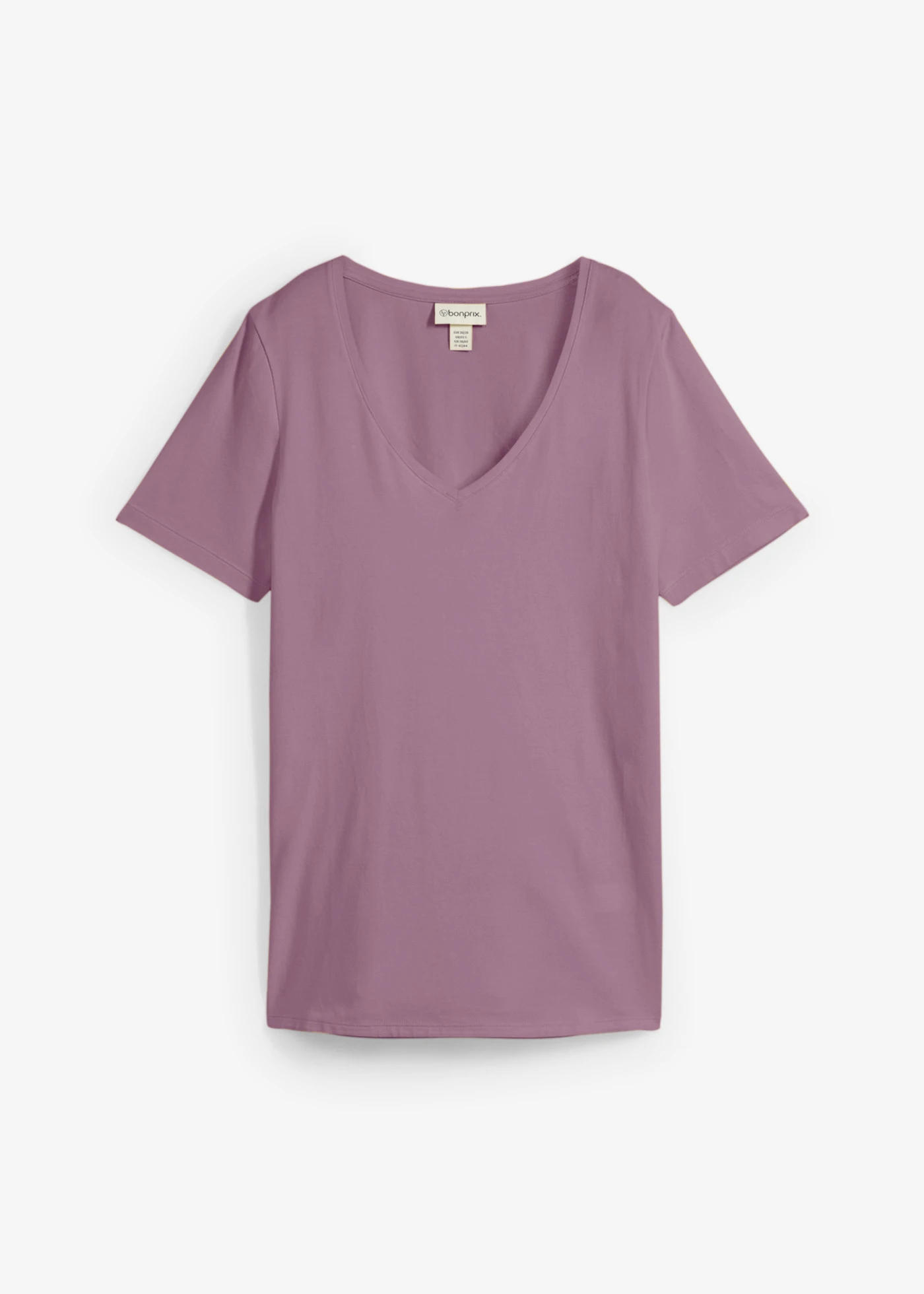 T-shirt coton • lavande mat • Boutique bonprix