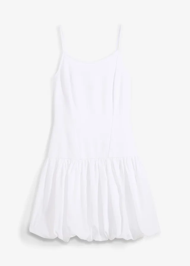 Mini šaty s balónovou sukňou