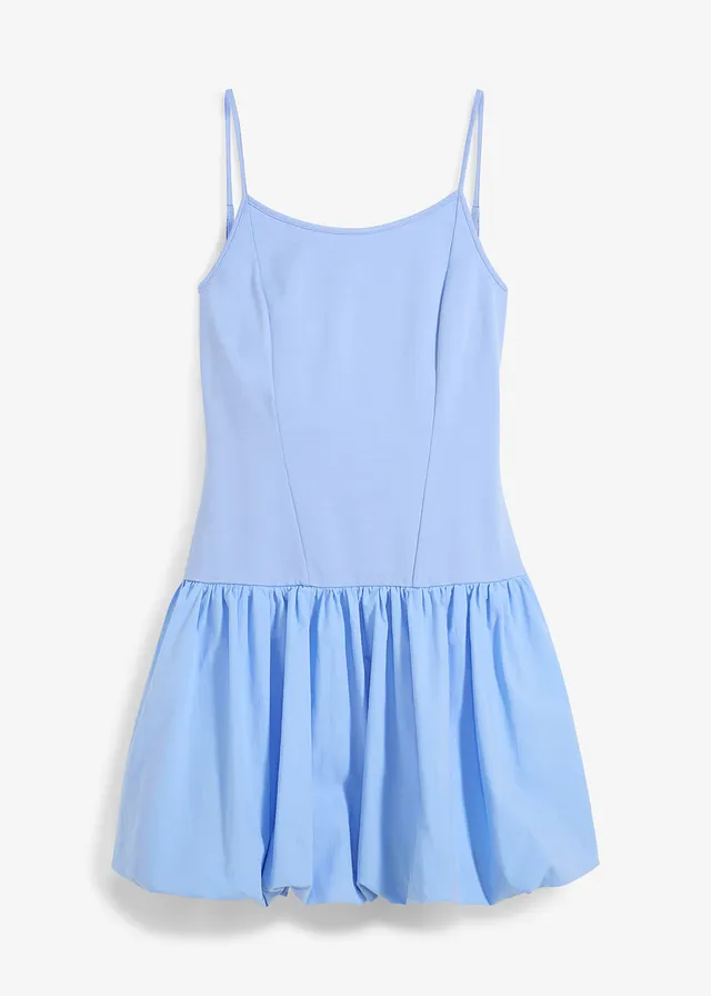 Mini šaty s balónovou sukňou