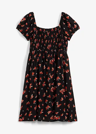 Mini jurk van soepele viscose