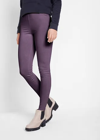 Legging (set van 2) • donkerblauw+prune • bonprix online shop