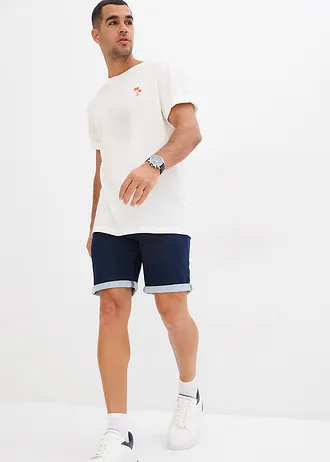 Farmer rövidnadrág, Regular Fit • sötétkék denim • bonprix áruház