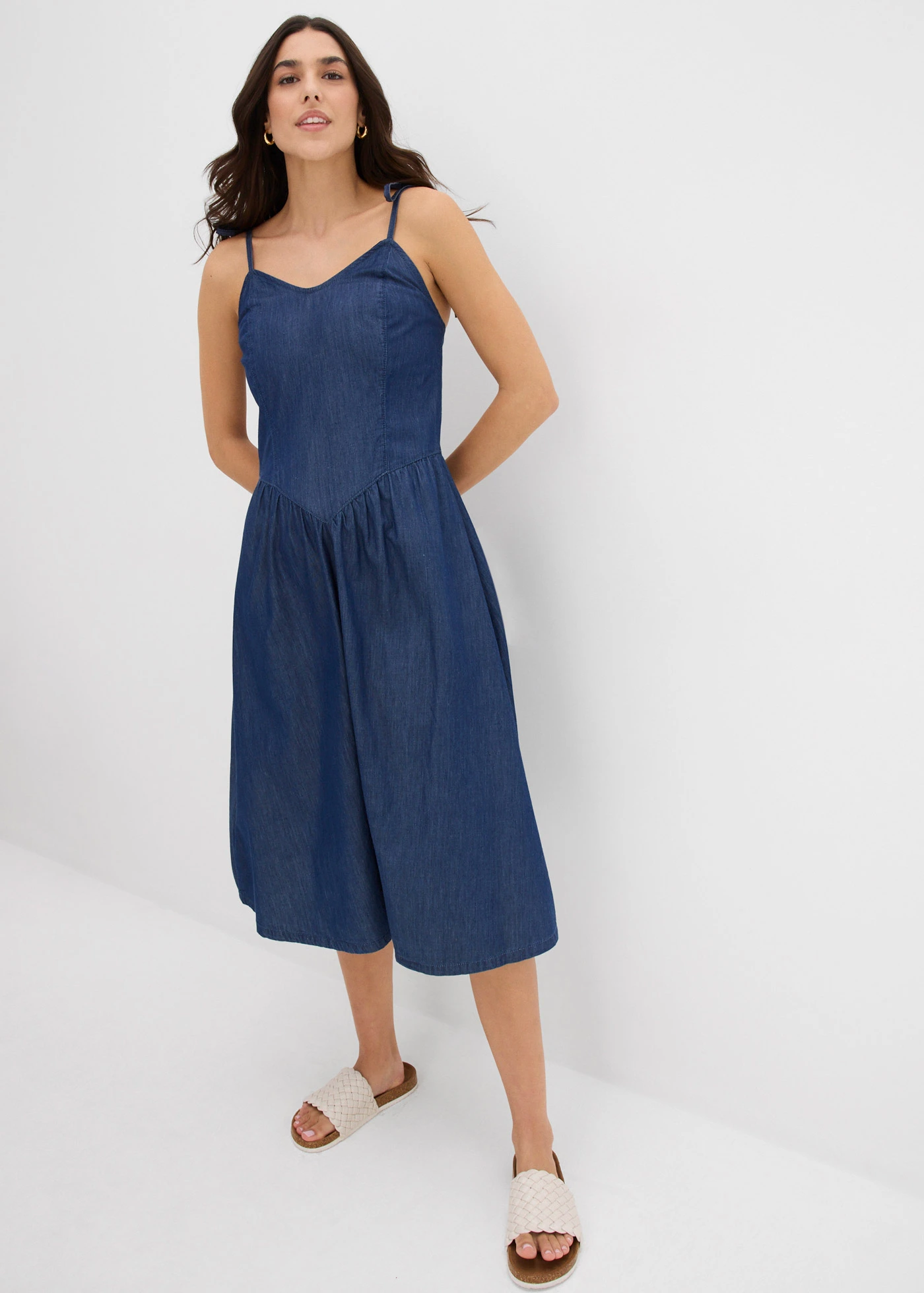 Sukienka jeansowa • niebieski denim • sklep bonprix