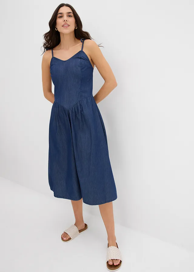 Spijkerjurk, Kleur: blauw denim