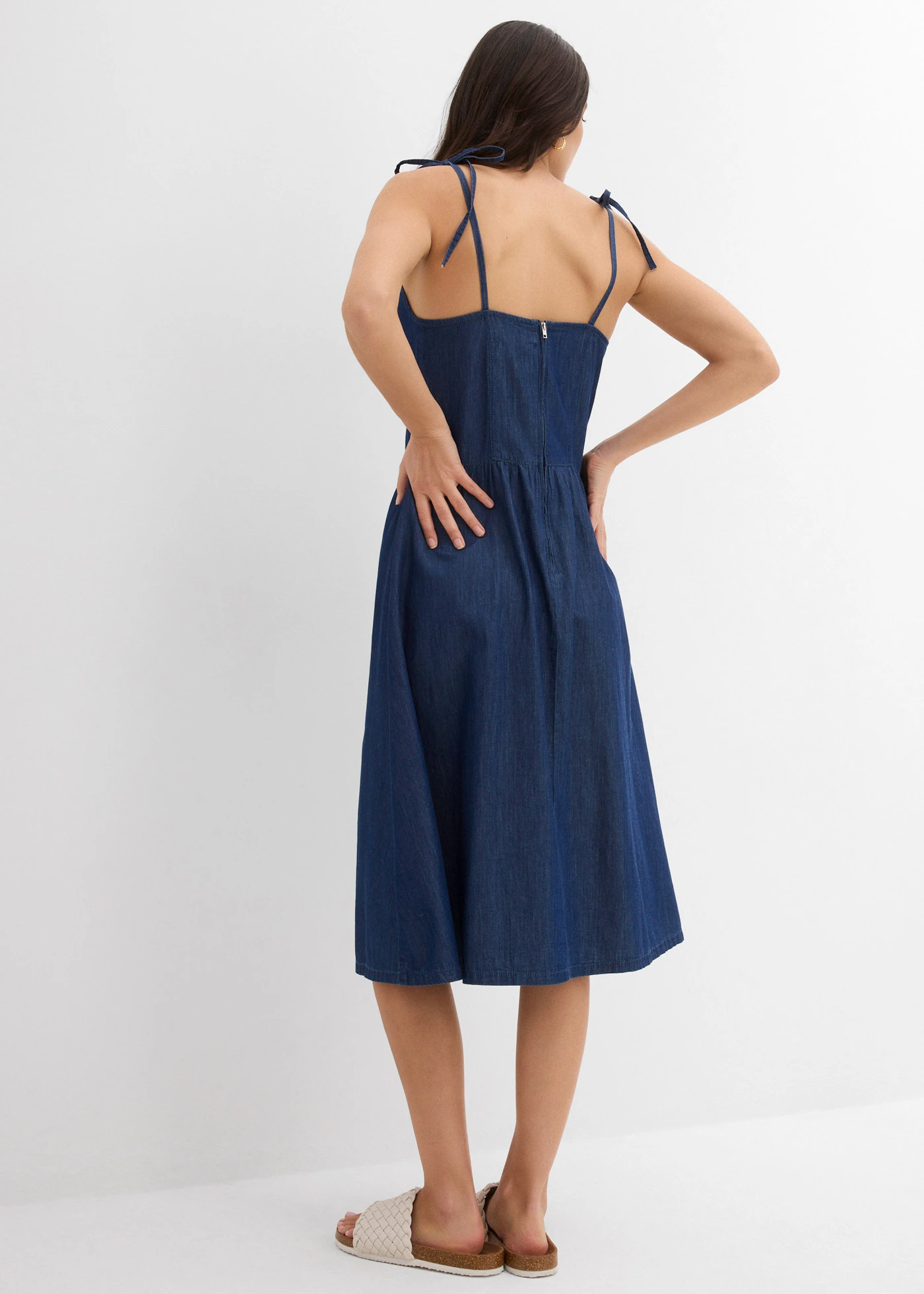 Sukienka jeansowa • niebieski denim • sklep bonprix