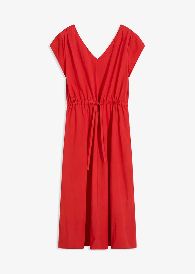 Šaty z bavlneného popelínu