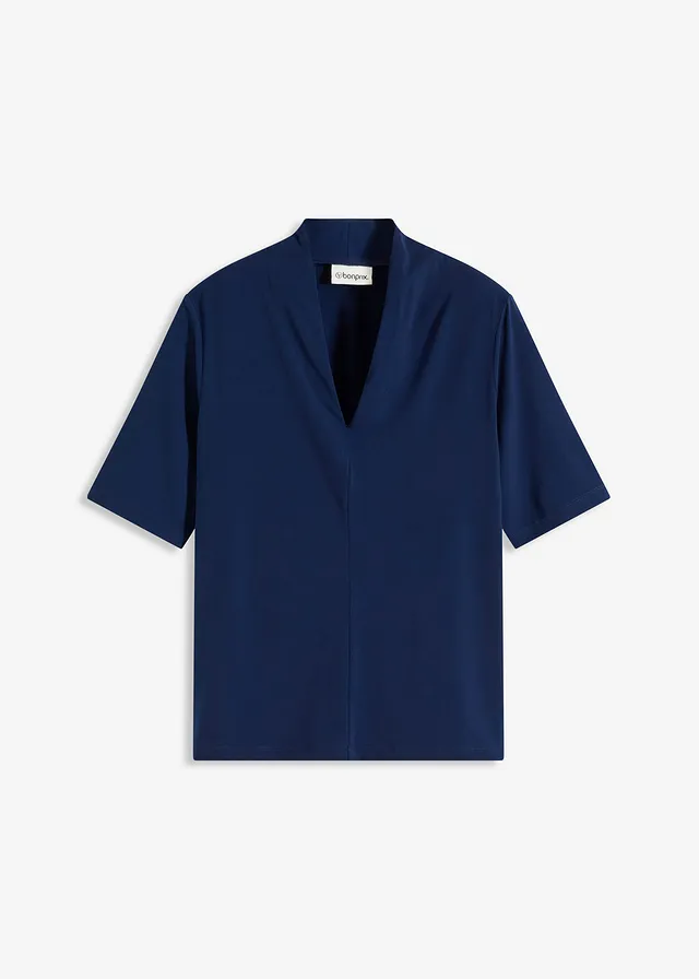 T-shirt à col calice