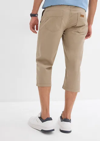 Dlouhé bermudy s nakládanými kapsami, Regular Fit, barva: nová khaki