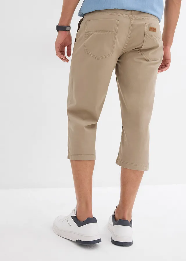 Bermuda long avec poches plaquées, Regular Fit, Couleur: olive