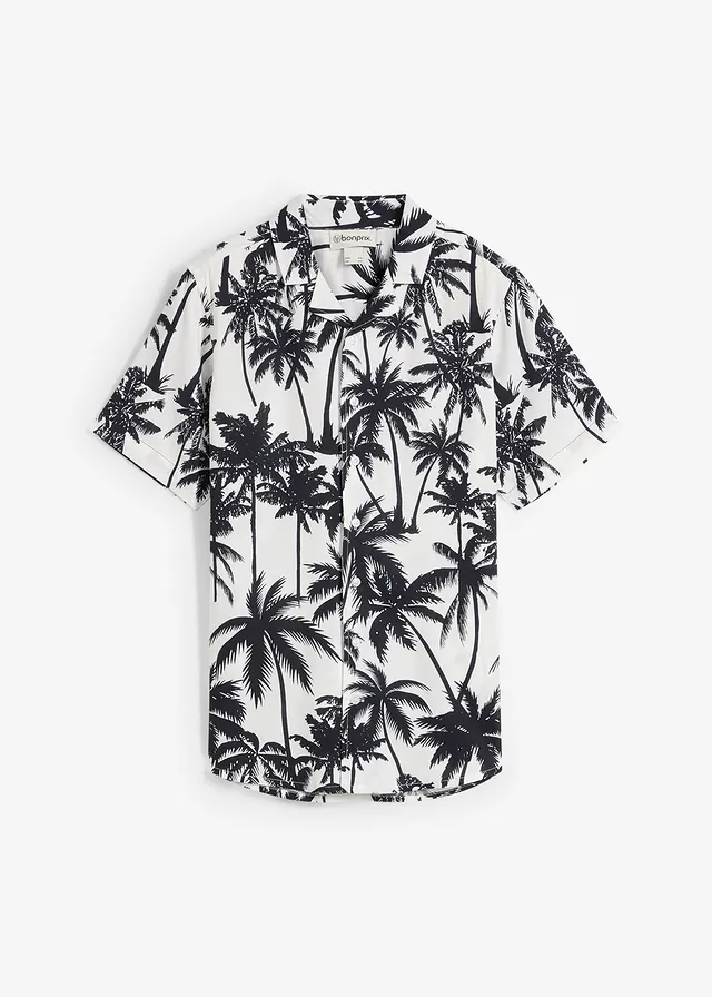 Košeľa s krátkym rukávom z jemnej viskózy