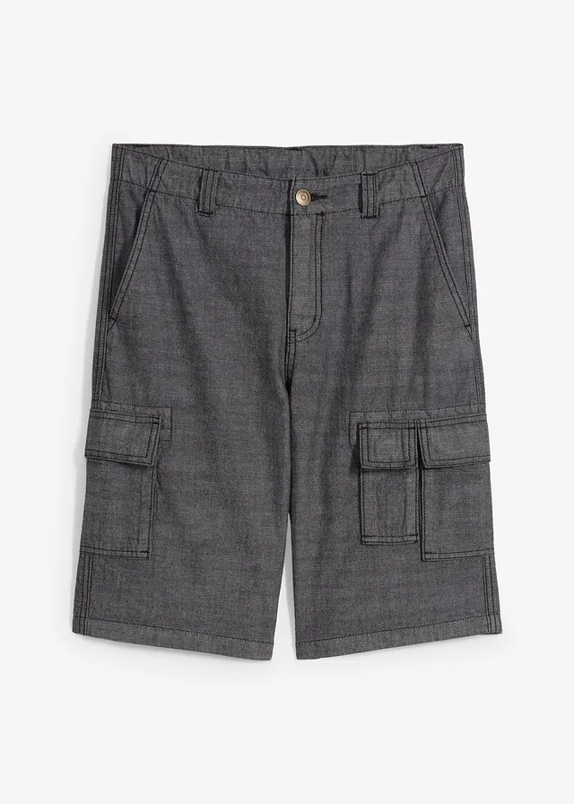 Cargo short, Kleur: zwart
