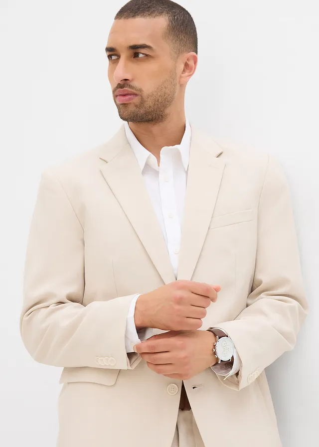 Mix & match colbert, regular fit • lichtsand • product-page.page-title-suffix