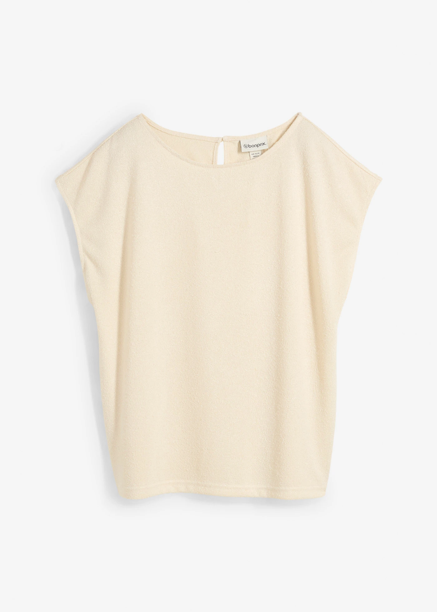 Oversize triko s pleteným vzhledem • přírodní • bonprix obchod