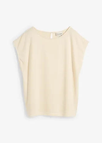 Oversized shirt in gebreide look