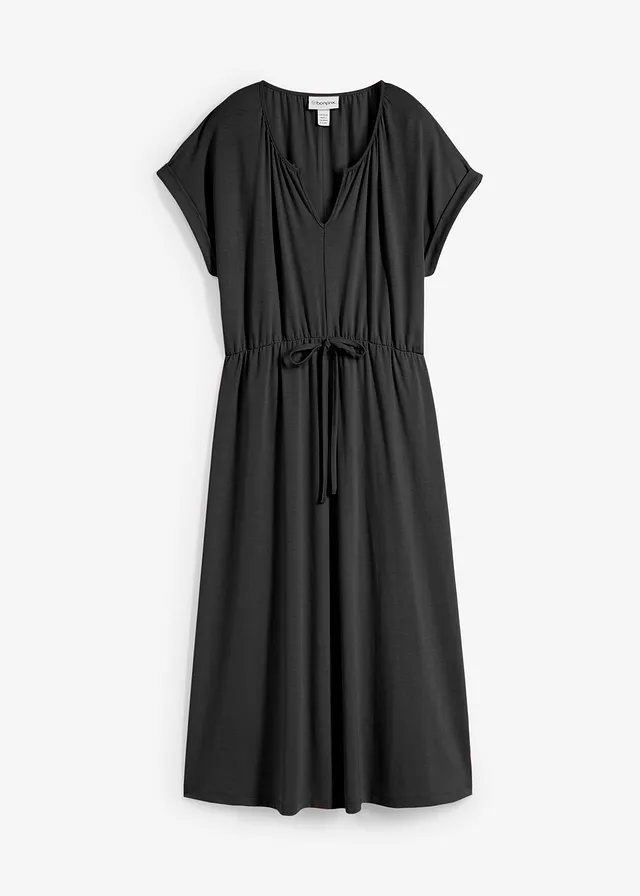 Rochie din jerse din material fluid cu viscoză
