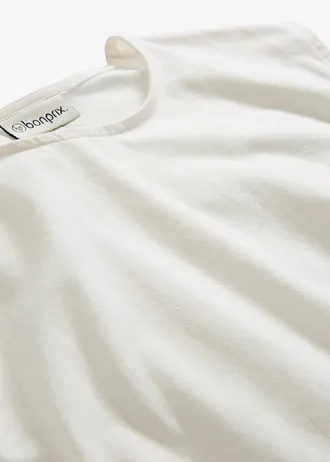 Tričko s elastickým spodním lemem • přírodní bílá • bonprix obchod