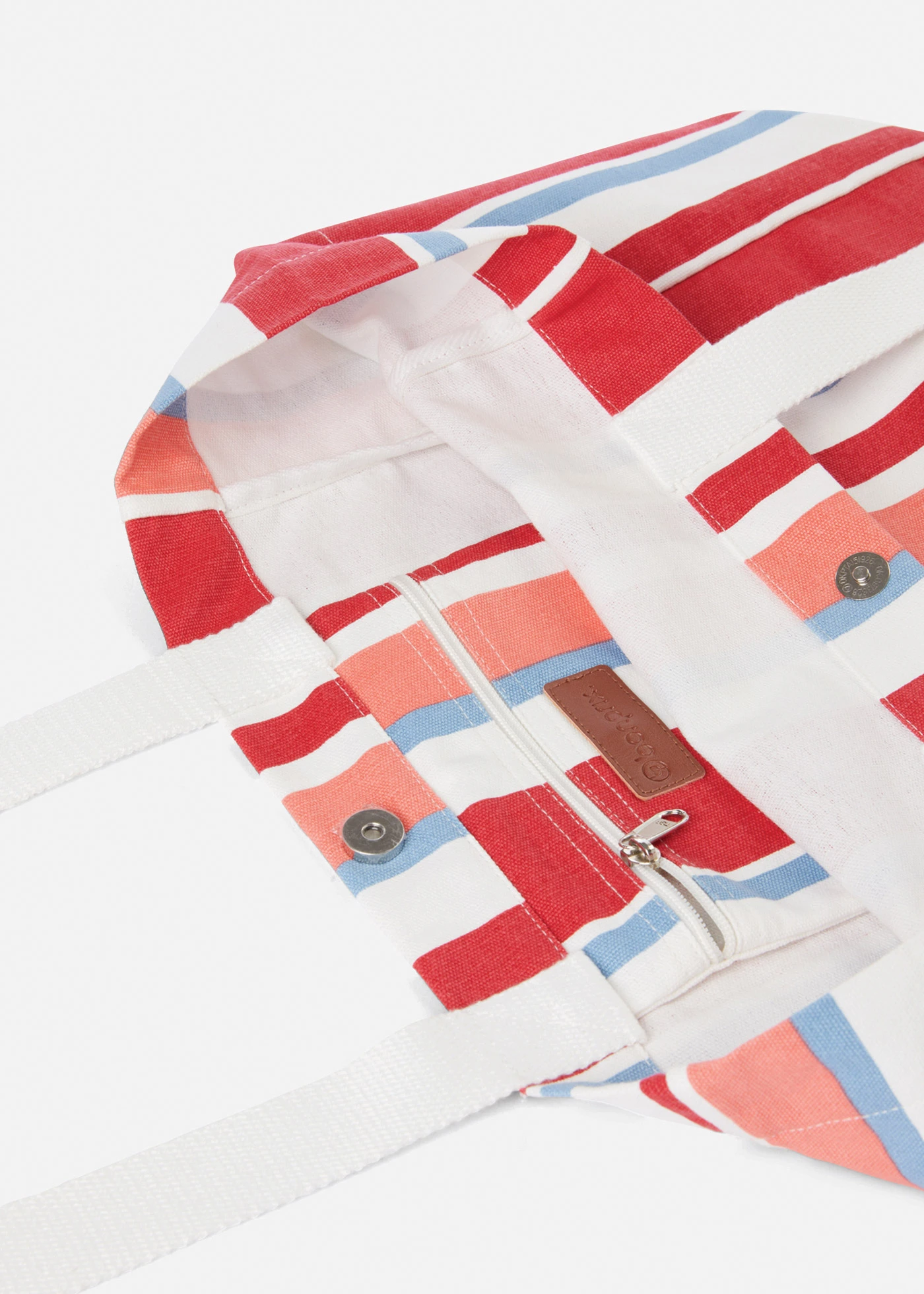 Taška Shopper Canvas • krémovo biela-pestrá pásikovaná • obchod bonprix
