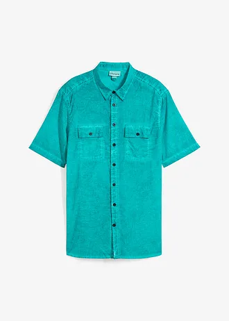 Košile s krátkým rukávem a sepraným vzhledem