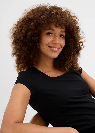 Tričko s čistou organickou bavlnou • černá • bonprix obchod