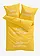 Povlečení z bavlněné směsi, barva: žlutá