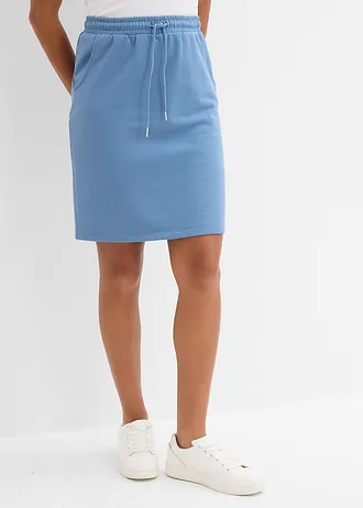 Tepláková sukně s kapsami • modrozelená • bonprix obchod