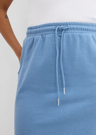 Tepláková sukně s kapsami • modrozelená • bonprix obchod