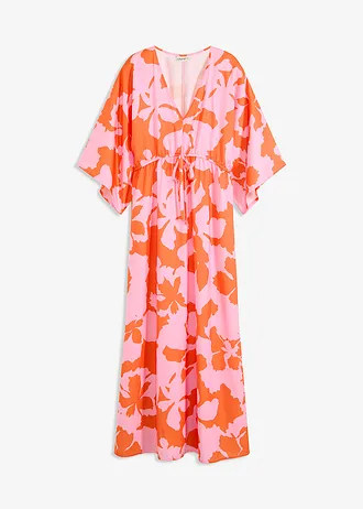 Maxi jurk van soepele viscose