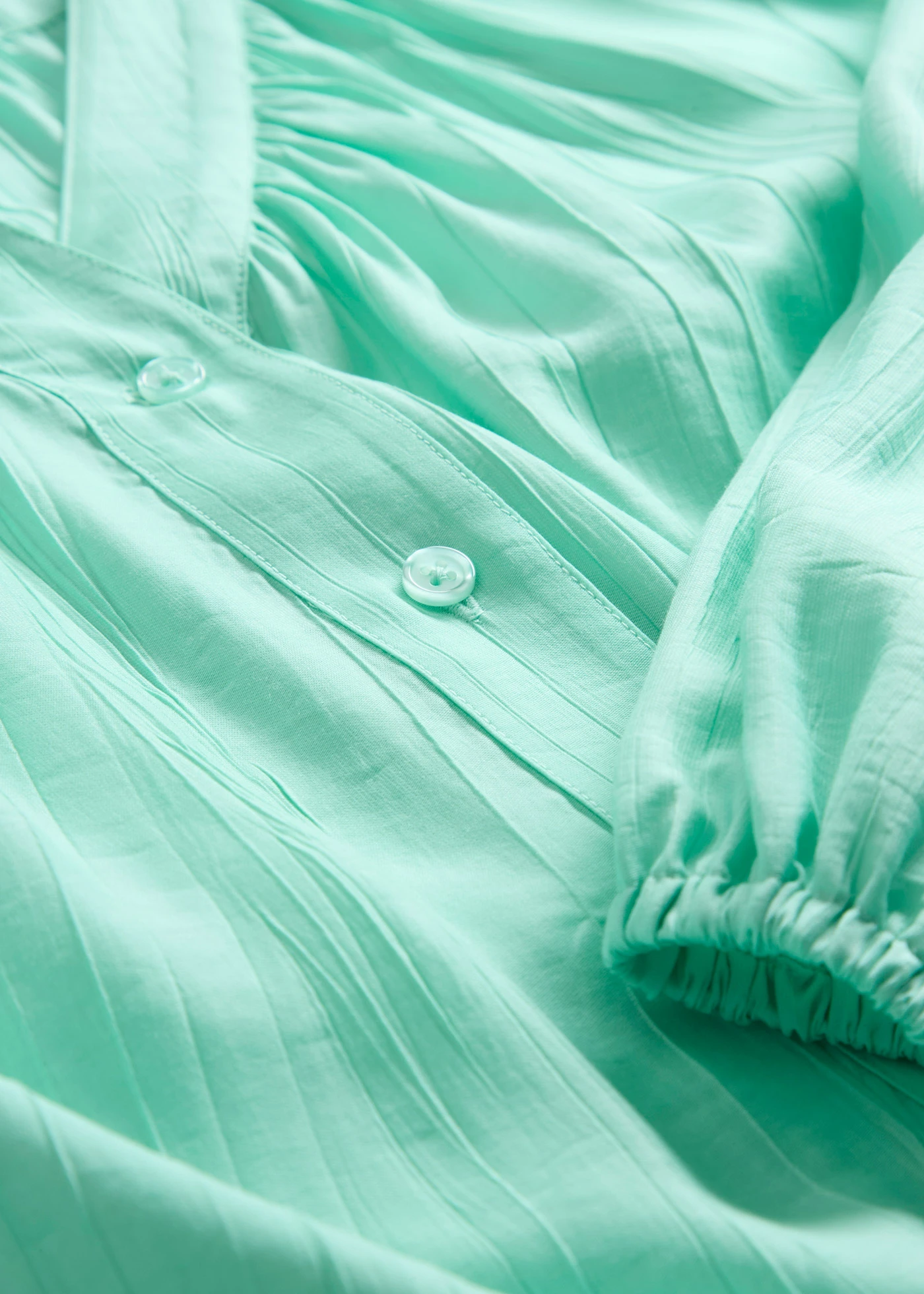 Oversize halenka z měkké směsi s viskózou • mentolově modrá • bonprix obchod