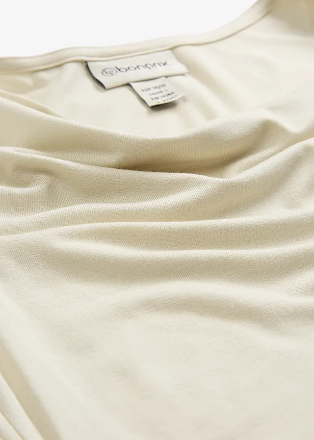 Top doux en viscose extensible • naturel • product-page.page-title-suffix