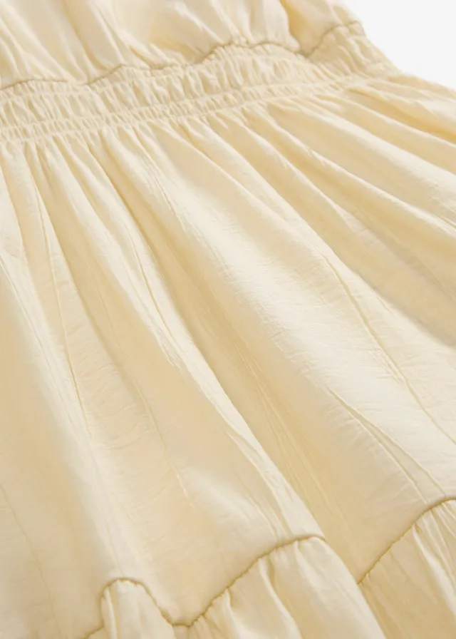 Jurk van soepele viscose • ecru • product-page.page-title-suffix