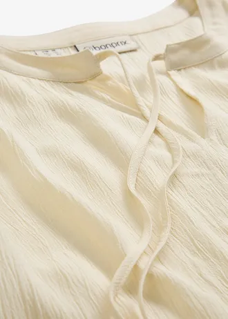 Tuniekblouse van soepele viscose • ecru • bonprix online shop