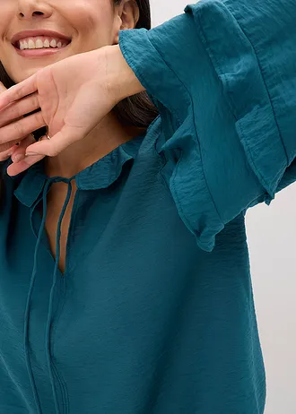 Tunique en fine viscose mélangée • vert poivre • Boutique bonprix