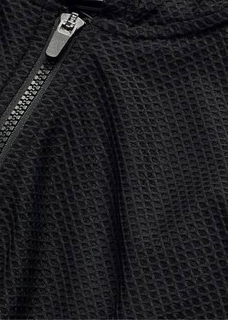 Průhledná sportovní bunda ze síťoviny, oversize • černá • bonprix obchod