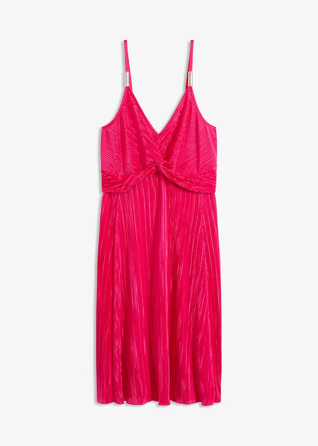 Rochie mini din material lucios cu pliseuri