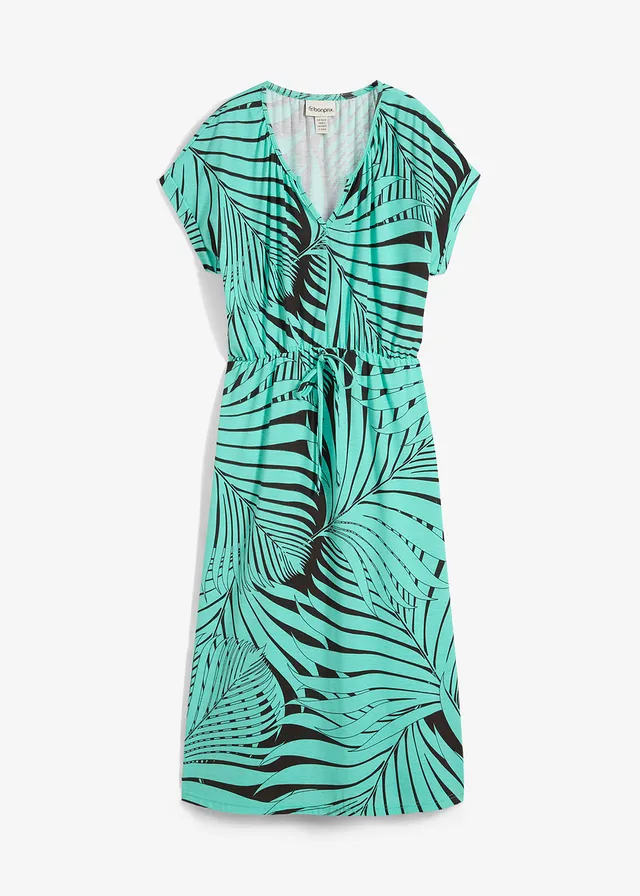 Rochie din jerse din mix fluid cu viscoză