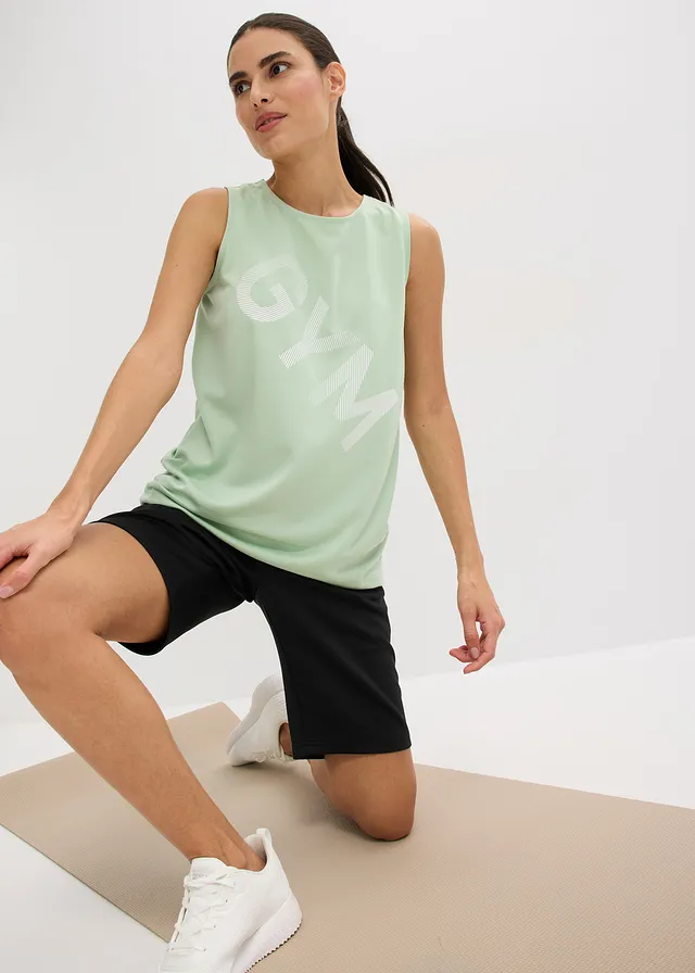 Outdoor top, sneldrogend • lichtrietgroen • product-page.page-title-suffix