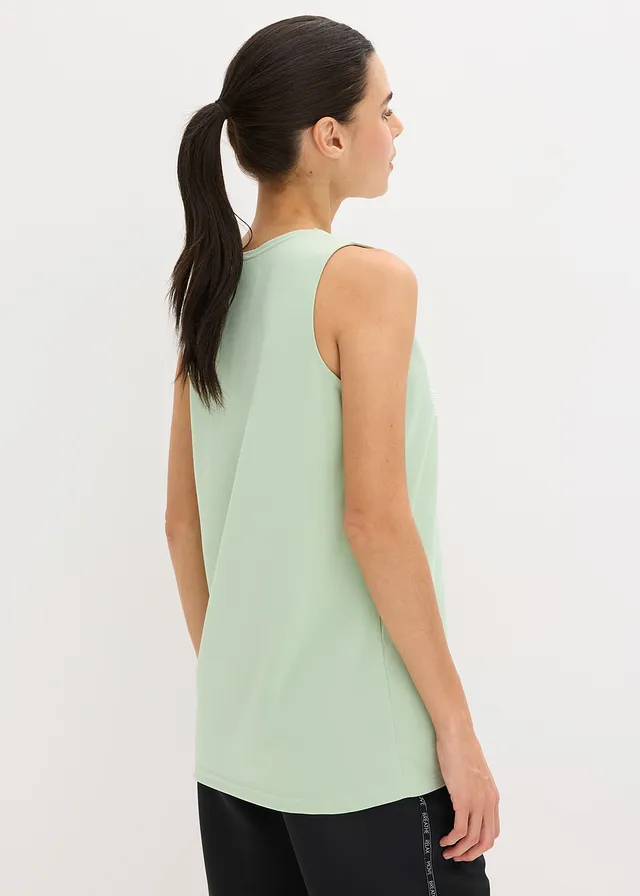 Outdoor top, sneldrogend, Kleur: lichtrietgroen
